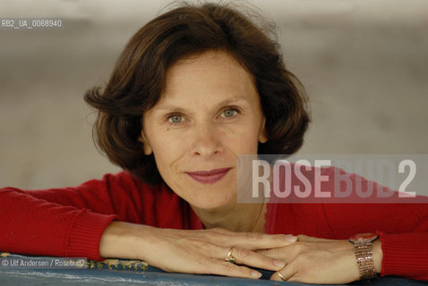 French writer Isabelle Jarry. Paris September 2, 2008 - ©Ulf Andersen/Rosebud2