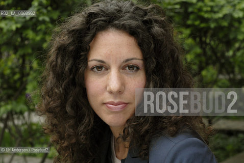 Italian writer Silvia Avallone. Paris, April 15; 2011 - ©Ulf Andersen/Rosebud2