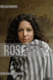 Italian writer Silvia Avallone. Paris, April 15; 2011 - ©Ulf Andersen/Rosebud2