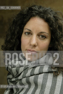 Italian writer Silvia Avallone. Paris, April 15; 2011 - ©Ulf Andersen/Rosebud2