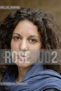 Italian writer Silvia Avallone. Paris, April 15; 2011 - ©Ulf Andersen/Rosebud2