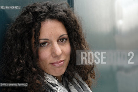 Italian writer Silvia Avallone. Paris, April 15; 2011 - ©Ulf Andersen/Rosebud2