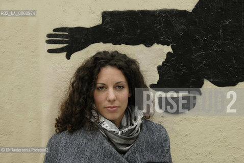 Italian writer Silvia Avallone. Paris, April 15; 2011 - ©Ulf Andersen/Rosebud2