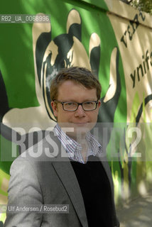 German writer Adam Soboczynski. Paris, April 6, 2011 - ©Ulf Andersen/Rosebud2