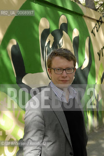 German writer Adam Soboczynski. Paris, April 6, 2011 - ©Ulf Andersen/Rosebud2