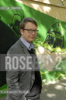 German writer Adam Soboczynski. Paris, April 6, 2011 - ©Ulf Andersen/Rosebud2