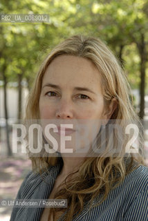 Paris, May 4, 2011 - American writer Vendela Vida ©Ulf Andersen/Rosebud2