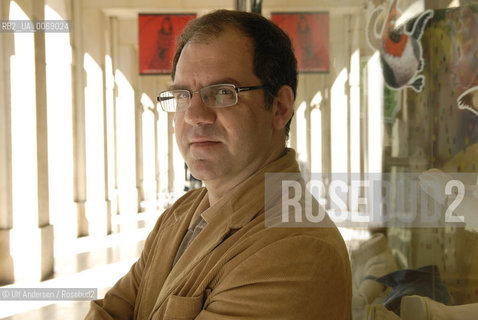 Rui Zink, Portuguese writer. Paris, April 9, 2011 - ©Ulf Andersen/Rosebud2