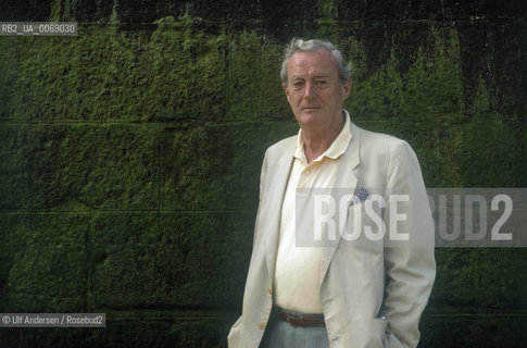 English writer Gavin Young. Saint Malo, May 30, 1990 - ©Ulf Andersen/Rosebud2