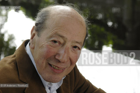 Paris, May 11, 2011 - Italian writer Giorgio Pressburger. ©Ulf Andersen/Rosebud2