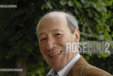 Paris, May 11, 2011 - Italian writer Giorgio Pressburger. ©Ulf Andersen/Rosebud2