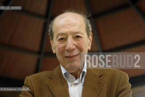 Paris, May 11, 2011 - Italian writer Giorgio Pressburger. ©Ulf Andersen/Rosebud2