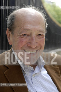 Paris, May 11, 2011 - Italian writer Giorgio Pressburger. ©Ulf Andersen/Rosebud2