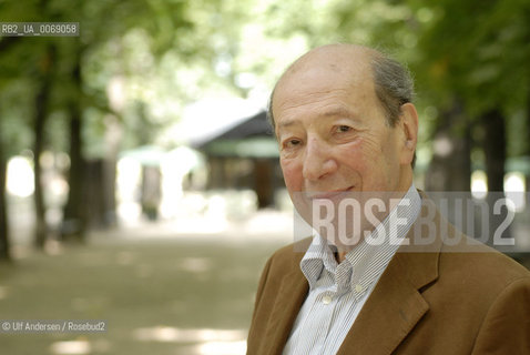 Paris, May 11, 2011 - Italian writer Giorgio Pressburger. ©Ulf Andersen/Rosebud2