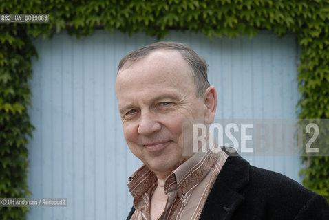 French writer Christian Bobin. Le Creusot, France - Mai 19, 2011 - ©Ulf Andersen/Rosebud2