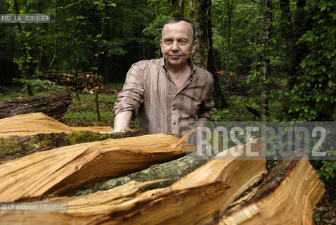 French writer Christian Bobin. Le Creusot, France - Mai 19, 2011 - ©Ulf Andersen/Rosebud2