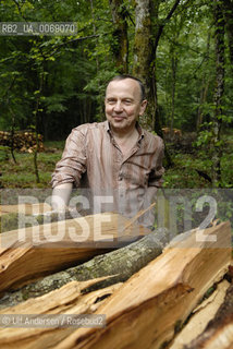 French writer Christian Bobin. Le Creusot, France - Mai 19, 2011 - ©Ulf Andersen/Rosebud2