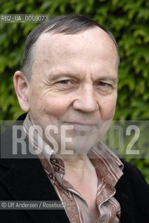 French writer Christian Bobin. Le Creusot, France - Mai 19, 2011 - ©Ulf Andersen/Rosebud2