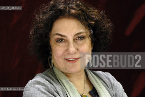 Iranian writer Zoya Pirzad. Paris, May 17, 2011 - ©Ulf Andersen/Rosebud2