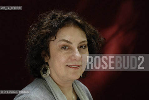 Iranian writer Zoya Pirzad. Paris, May 17, 2011 - ©Ulf Andersen/Rosebud2