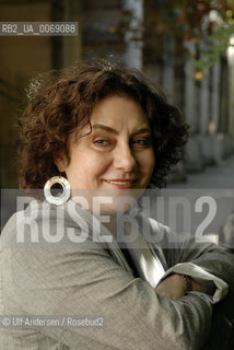 Iranian writer Zoya Pirzad. Paris, May 17, 2011 - ©Ulf Andersen/Rosebud2