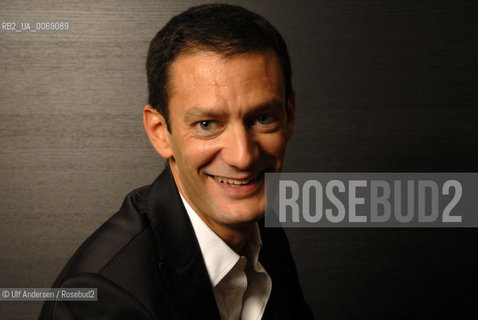 French writer Thierry Serfaty. Paris, september 18, 2009 - ©Ulf Andersen/Rosebud2