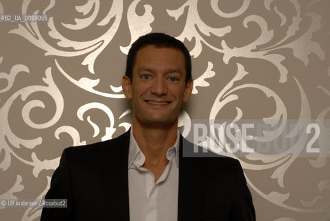 French writer Thierry Serfaty. Paris, september 18, 2009 - ©Ulf Andersen/Rosebud2