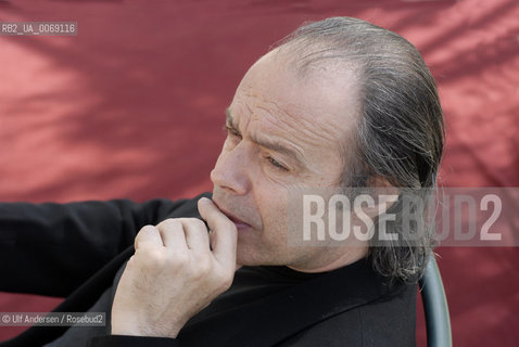 French writer Philippe Djan. Lyon, May 26, 2011 - ©Ulf Andersen/Rosebud2