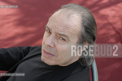 French writer Philippe Djan. Lyon, May 26, 2011 - ©Ulf Andersen/Rosebud2