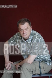 Serbian writer Goran Petrovic. Lyon, May 25, 2011 - ©Ulf Andersen/Rosebud2