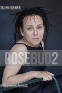 Polish writer Olga Tokarczuk. Lyon, May 25, 2011 - ©Ulf Andersen/Rosebud2