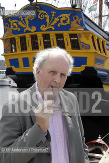 English writer Alexander McCall Smith. Saint-Malo, June 11, 2011 - ©Ulf Andersen/Rosebud2