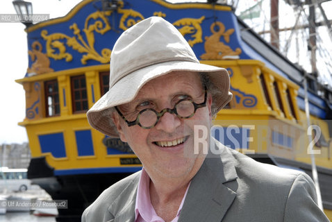 English writer Alexander McCall Smith. Saint-Malo, June 11, 2011 - ©Ulf Andersen/Rosebud2