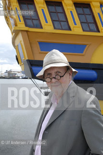 English writer Alexander McCall Smith. Saint-Malo, June 11, 2011 - ©Ulf Andersen/Rosebud2