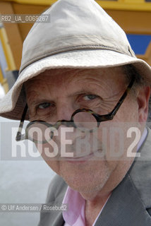 English writer Alexander McCall Smith. Saint-Malo, June 11, 2011 - ©Ulf Andersen/Rosebud2