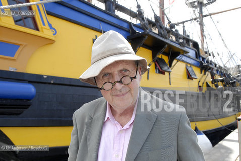 English writer Alexander McCall Smith. Saint-Malo, June 11, 2011 - ©Ulf Andersen/Rosebud2