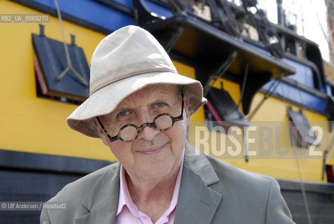 English writer Alexander McCall Smith. Saint-Malo, June 11, 2011 - ©Ulf Andersen/Rosebud2