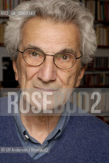 Italian philosopher Toni Negri, at home in Paris. Paris, June 21, 2011 - ©Ulf Andersen/Rosebud2