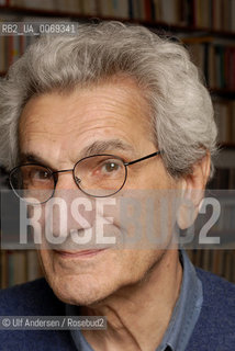 Italian philosopher Toni Negri, at home in Paris. Paris, June 21, 2011 - ©Ulf Andersen/Rosebud2