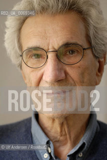 Italian philosopher Toni Negri, at home in Paris. Paris, June 21, 2011 - ©Ulf Andersen/Rosebud2