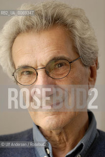 Italian philosopher Toni Negri, at home in Paris. Paris, June 21, 2011 - ©Ulf Andersen/Rosebud2