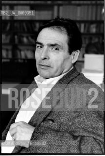 French Philosopher Pierre Bourdieu. Paris, November 7, 1982 - ©Ulf Andersen/Rosebud2