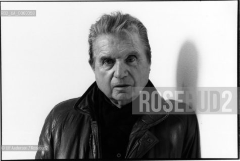 English painter Francis Bacon. Paris, January 10, 1984 - ©Ulf Andersen/Rosebud2