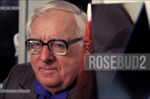 English writer Ray Bradbury. Paris, April 10, 1990 - ©Ulf Andersen/Rosebud2