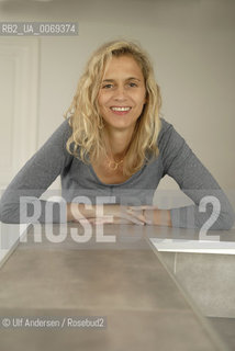 French writer Delphine de Vigan. Paris, France - July 25, 2011 - ©Ulf Andersen/Rosebud2