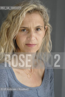 French writer Delphine de Vigan. Paris, France - July 25, 2011 - ©Ulf Andersen/Rosebud2