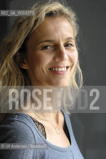 French writer Delphine de Vigan. Paris, France - July 25, 2011 - ©Ulf Andersen/Rosebud2