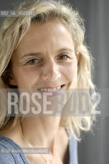 French writer Delphine de Vigan. Paris, France - July 25, 2011 - ©Ulf Andersen/Rosebud2