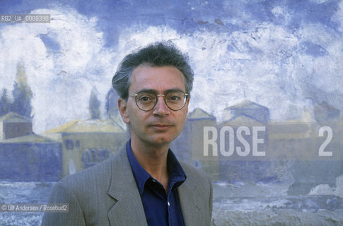 Italian writer Daniel del Guidice. Venice, April 19, 1996 - ©Ulf Andersen/Rosebud2