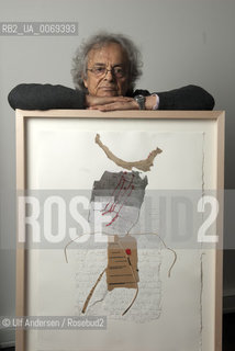 The Syrian - Lebanese poet and writer Adonis, Ali Ahmed Said Esber. Paris, September 7, 2011 - ©Ulf Andersen/Rosebud2